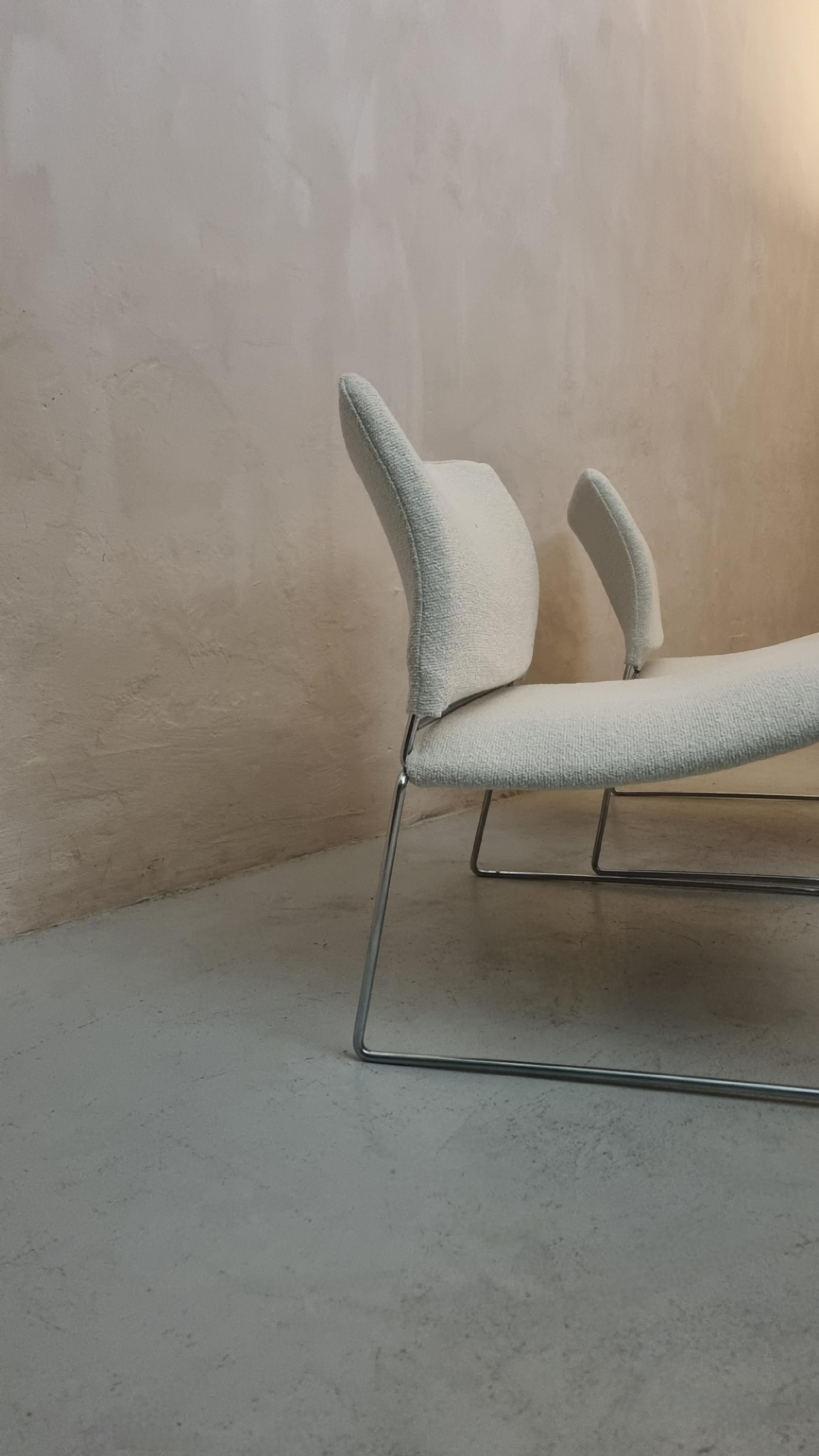 Metallo Saghi armchairs designed by  Kazuhide Takahama for Simon Gavina, 1970. in vendita