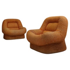 Sillones Nuava diseñados por Emilio Guarnacci & Felix Padovano para 1P 1969