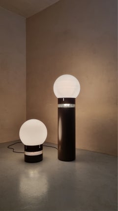 Set of Oracolo and Mezzoracolo lamps designed by Gae Aulenti for Artemide in 1969