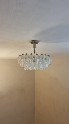 Poliedri ceiling lamp designed by Carlo Scarpa for Venini 1958