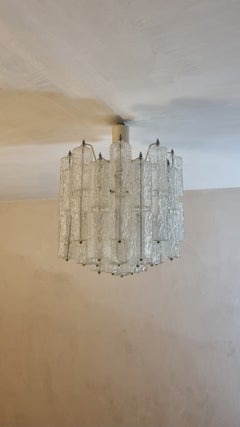 Ceiling lamp designed by Paolo Venini for Venini Murano, 1960