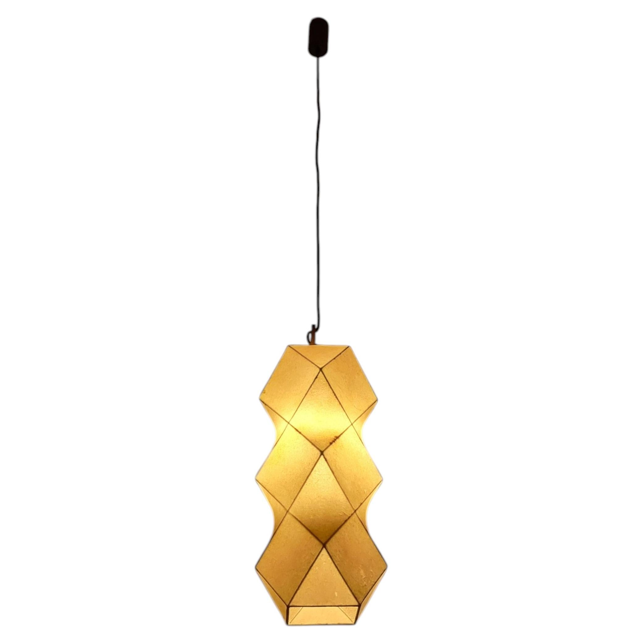 Cocoon ceiling lamp produced by Artur Eisenkeil, Italy, 1960s For Sale