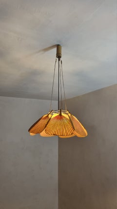Shischi ceiling lamp from the Uchiwa series, designed by Ingo Maurer for Design M