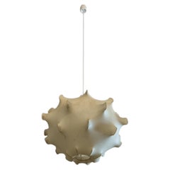 Taraxacum ceiling lamp in cocoon by A. & P. G. Castiglioni for Flos, 1960, italy