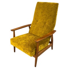 Vintage Mid-Century Danish Recliner Arm Chair