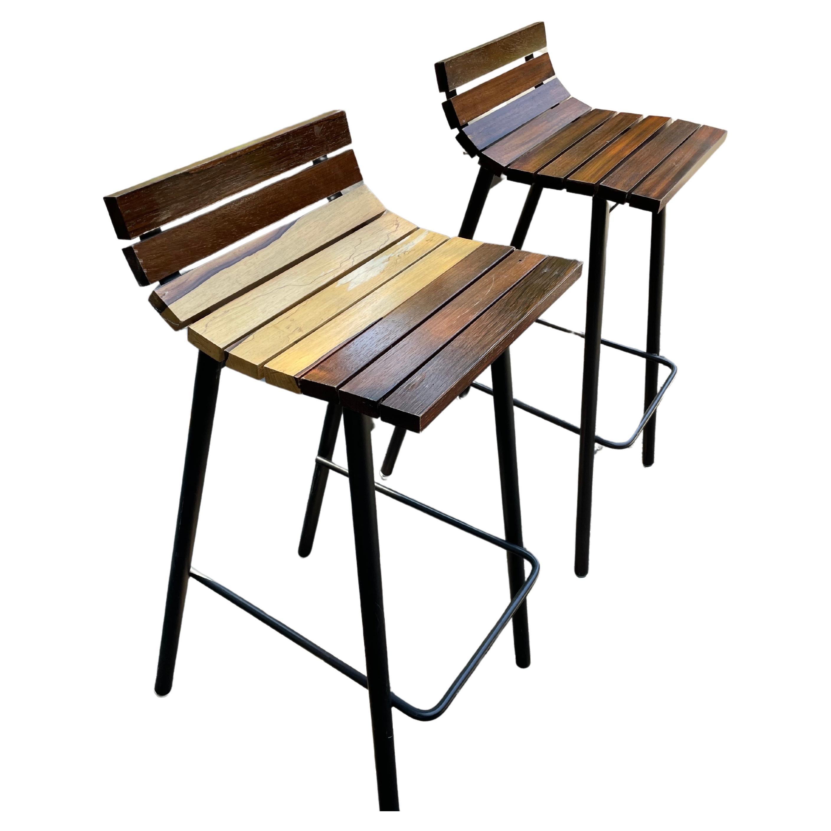 Bar Stools by Vista of California – Set of 2 For Sale