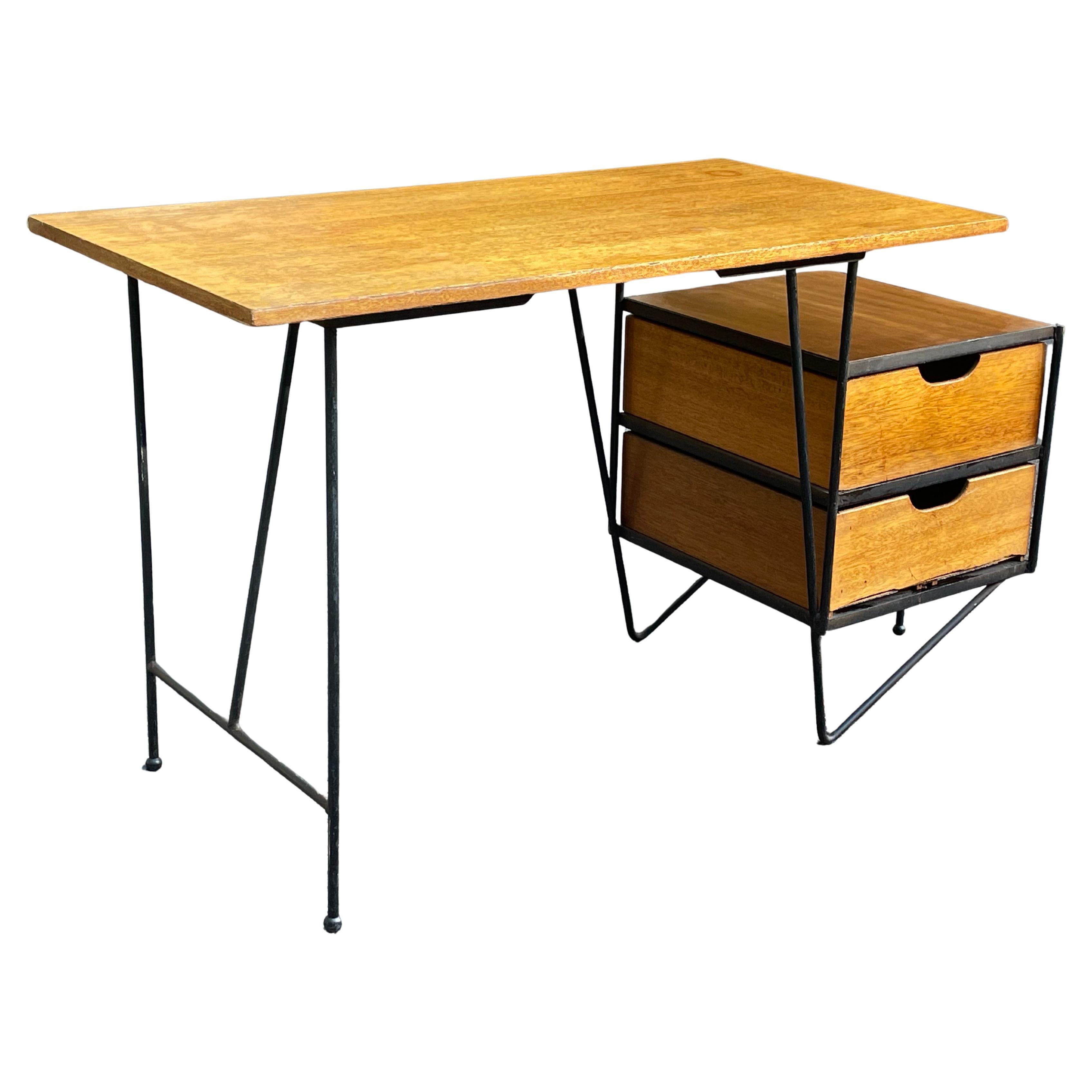 Mid-20th Century Vista of California Floating Modernist Desk, 1950s For Sale