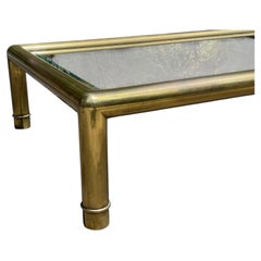 Table basse « Monumental Brass Mastercraft »