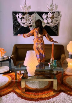 Murano Glass 1970s Mushroom Table Lamp