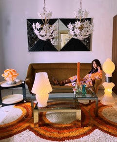 Floor Lamp "Birillo" Designed by Carlo Nason, 1960s