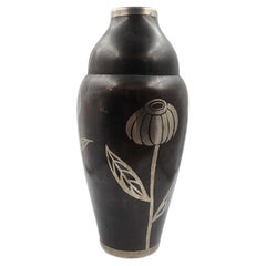 Wonderful French Art Deco Vase Jacques Douau Editions D'Art Signed George
