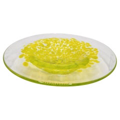 Italian Murano decorative plate from the 1970s