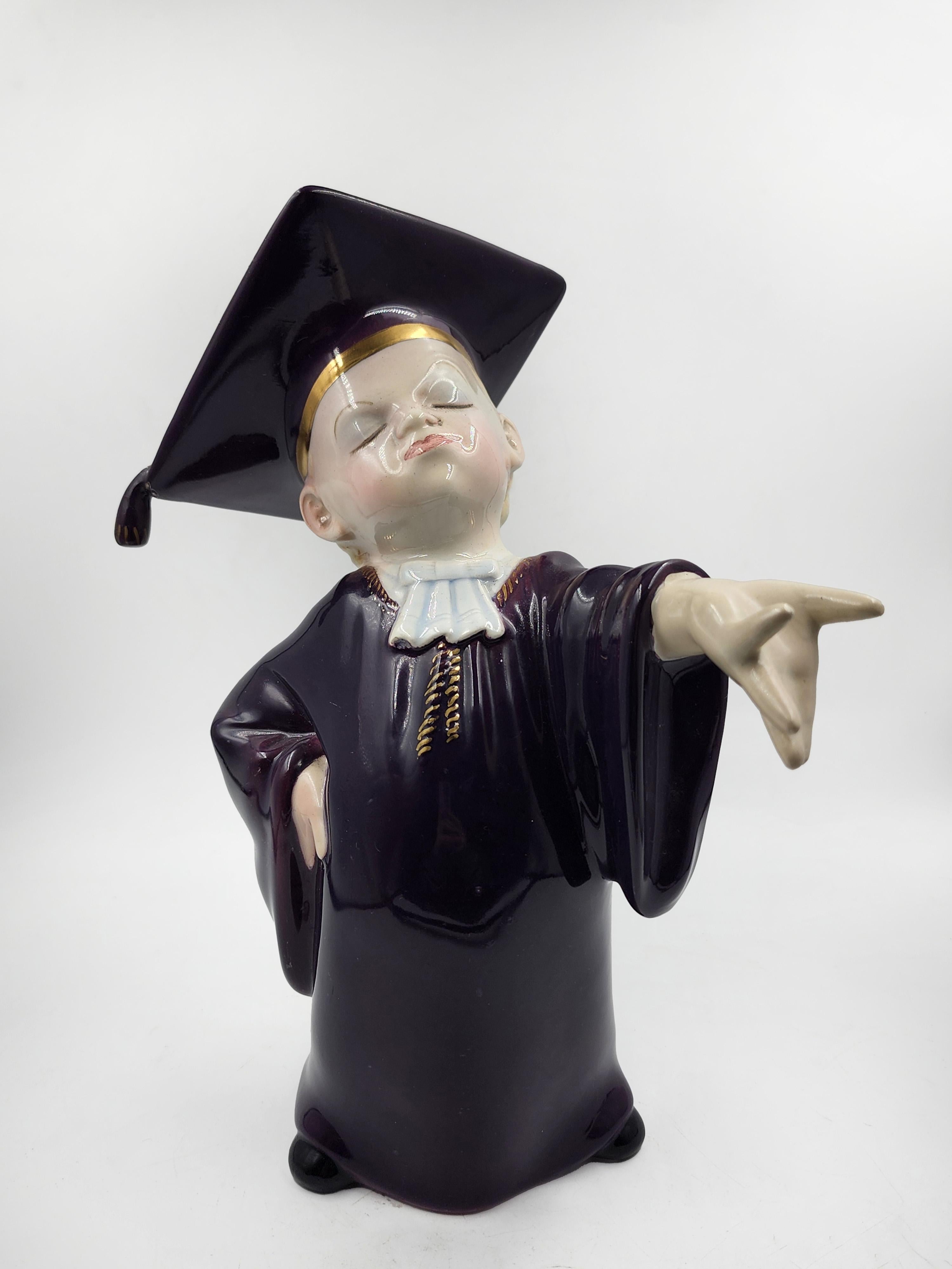Fatto a mano Statuetta in porcellana Lenci 