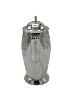Hermès Paris Silver-Plated Coffee Pot, France, 20th Century