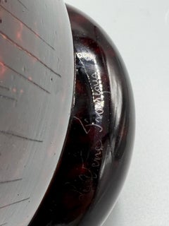 Charder Le Verre Français “Daturas” Art Deco Cameo Glass Vase, France