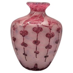 French Art Deco cameo glass vase by Charles Schneider for Le Verre Français