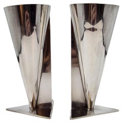 Ein Paar Art-Déco-Kelche, Desny, Frankreich, um die 1930er Jahre