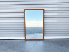 1960s Danish Modern Teak Wall Mirror by Arenkiel for Torring