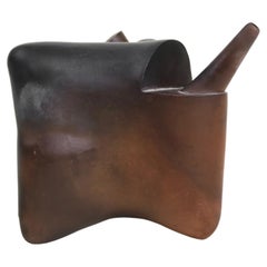 Vintage Ceramic Sculpture Ann Linnemann 'Wine Pot', 1990s