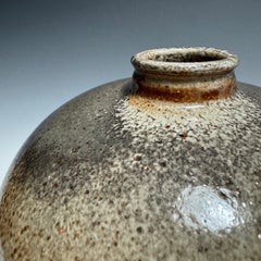 Shino Vessel by Jason Fox, Hand-Crafted Ceramic, Modern Design, Los Angeles