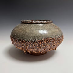 Barattolo Shino Moon di Jason Fox, Ceramica lavorata a mano, By Design Modern, Los Angeles