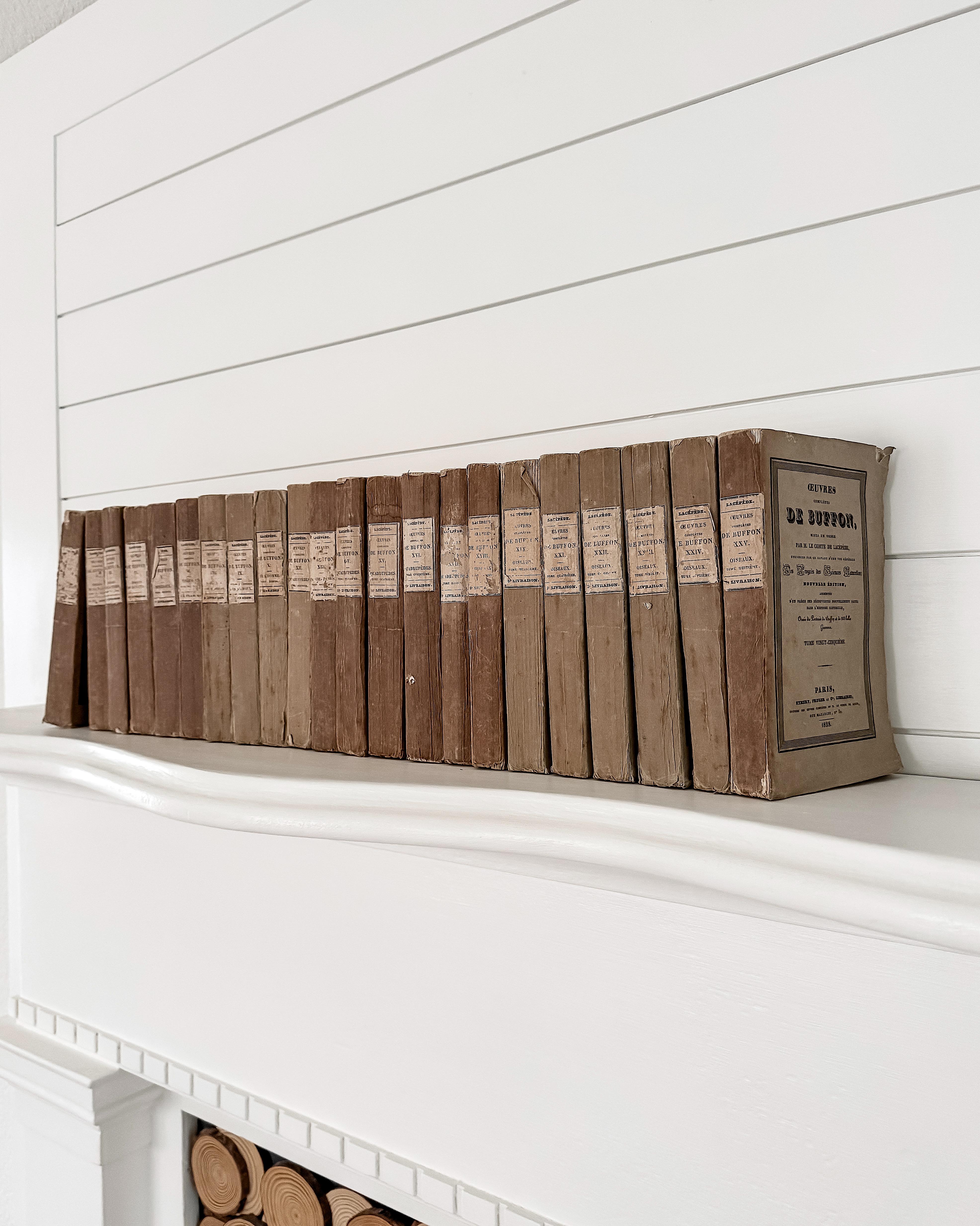 (Lot de 22) Œuvres d'un naturaliste français du 19e siècle Livres en papier chiffon en vente 1