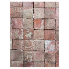 19th Century Reclaimed French Terracotta Tiles, 182 SF