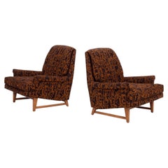 Pair of Mid-Century Lounge Chairs by Heritage