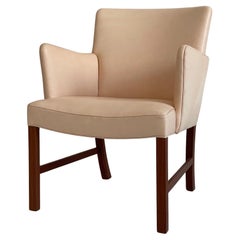 Danish modern 1960 armchair by master cabinet maker Jacob Kjaer