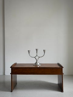 Just Andersen Model 1351 Three-Arm Art Deco Candelabra, Denmark