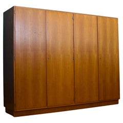 Mid Century Danish Teak Wardrobe, 1970s