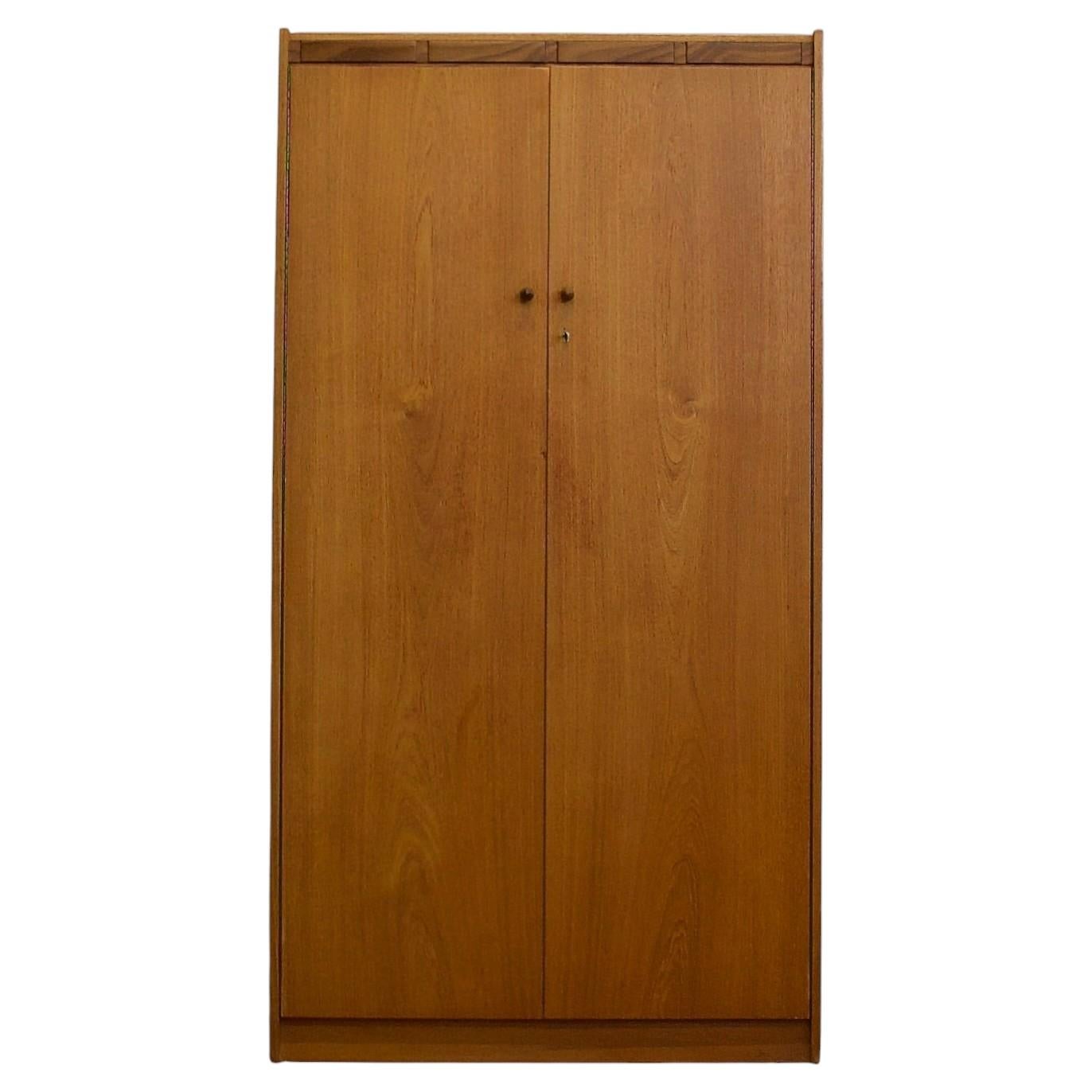 Mid Century Teak Wardrobe, 1960s