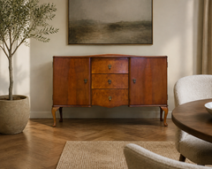 Vintage Walnut McIntosh Sideboard, 1950s