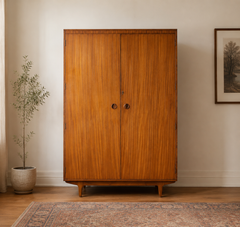 Mid-Century Wardrobe in Teak from Butilux, 1960s