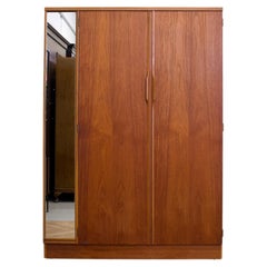 Mid Century Teak Double Door Wardrobe from Austinsuite, 1960s