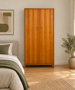 Mid Century Teak Wardrobe, 1960s