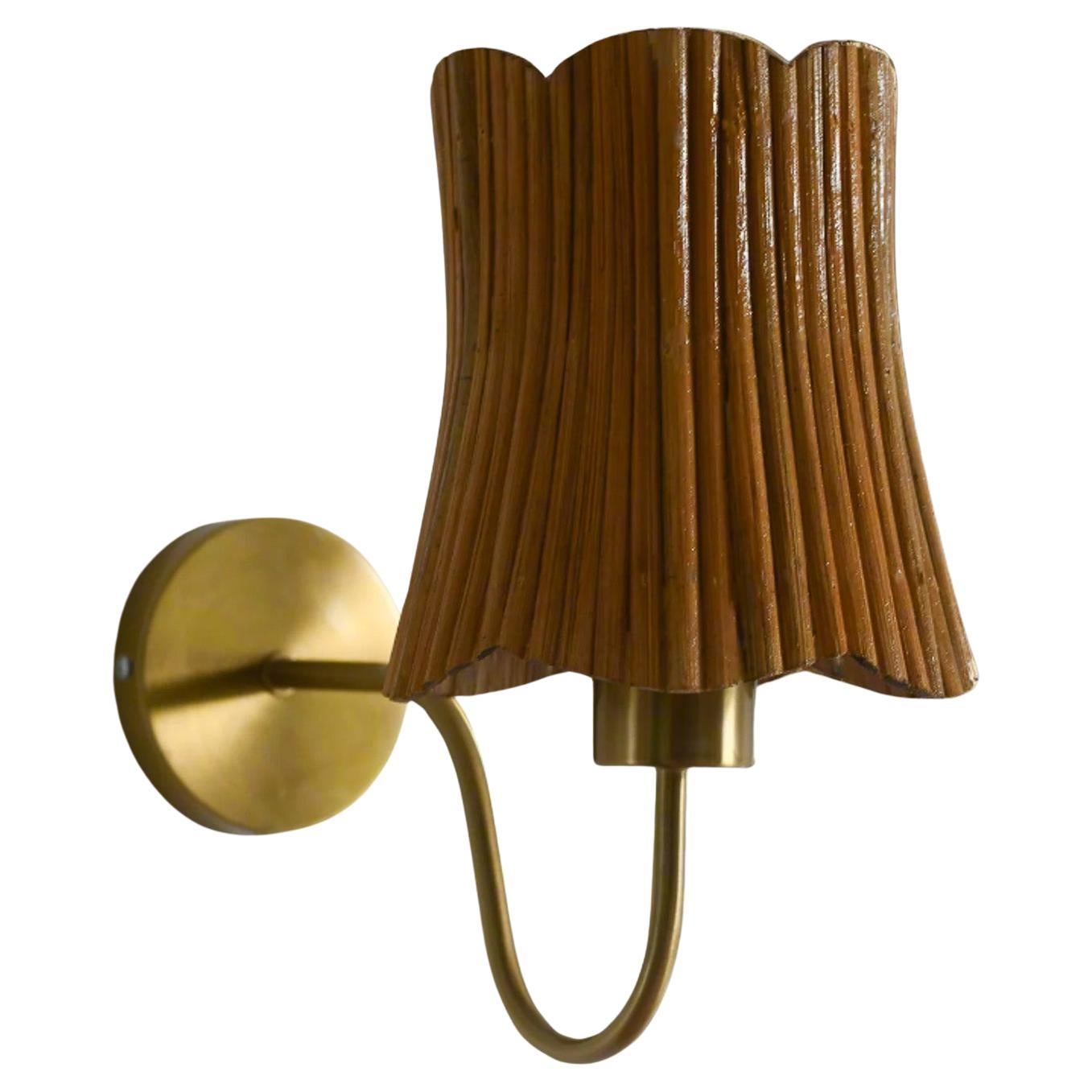 Wandleuchterlampe im modernen Stil der Mitte des Jahrhunderts in Blumenform