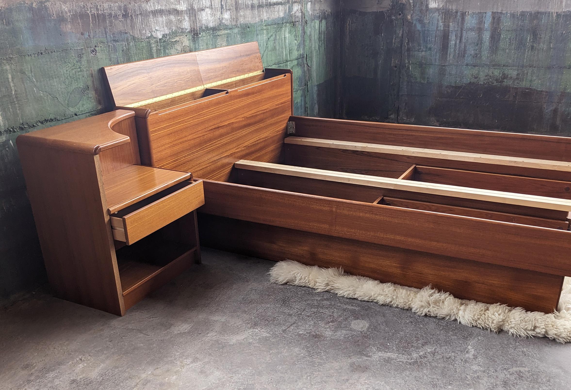 mid century danish bed