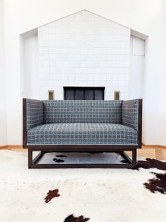 Josef Hoffmann “Cabinett” Art Deco Jugendstil Sofa Wittmann, Austria
