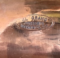 Tinned Patissier Pan With Spout by J.L. Grand, C. 1900