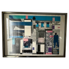 Lithographie originale de Romare Bearden, signée au mur et numérotée
