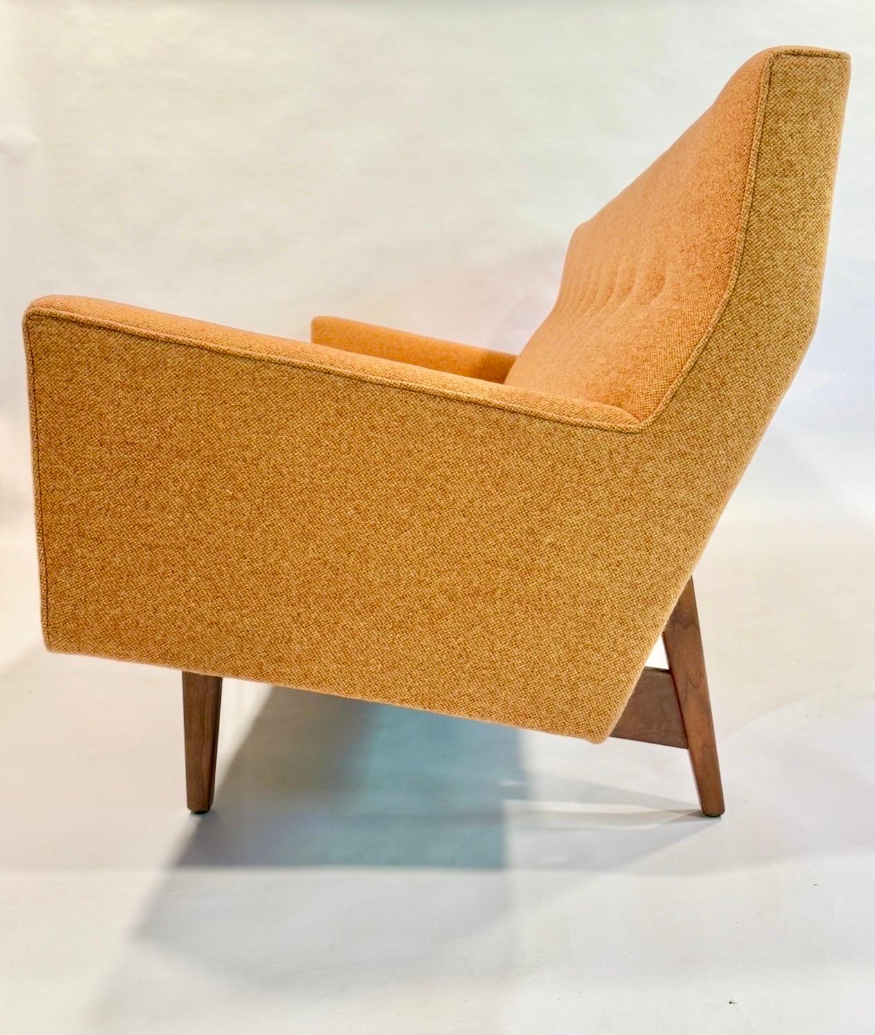 American Iconic Jens Risom Modern Floating Sofa c1962 For Sale