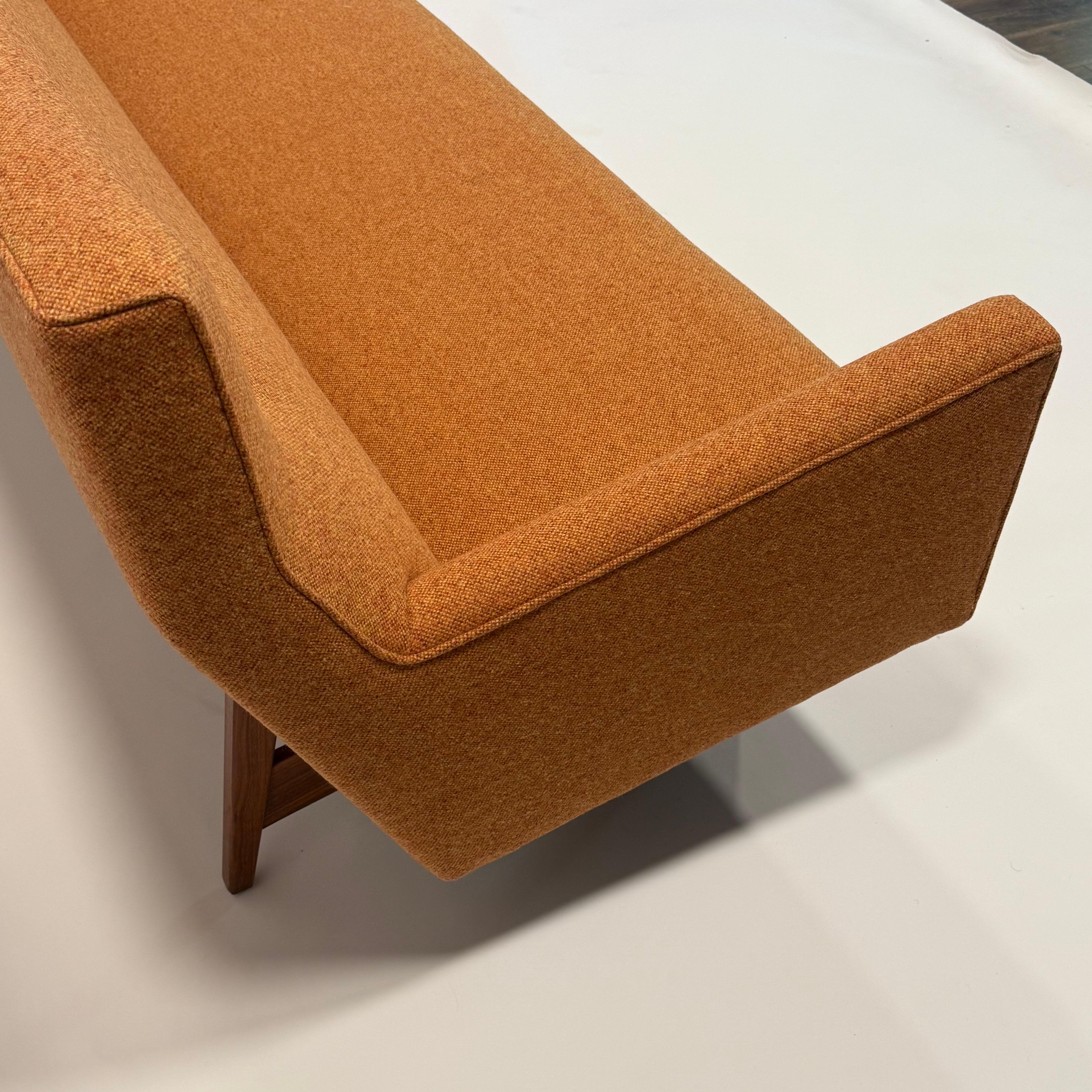 Iconic Jens Risom Modern Floating Sofa c1962 For Sale 2