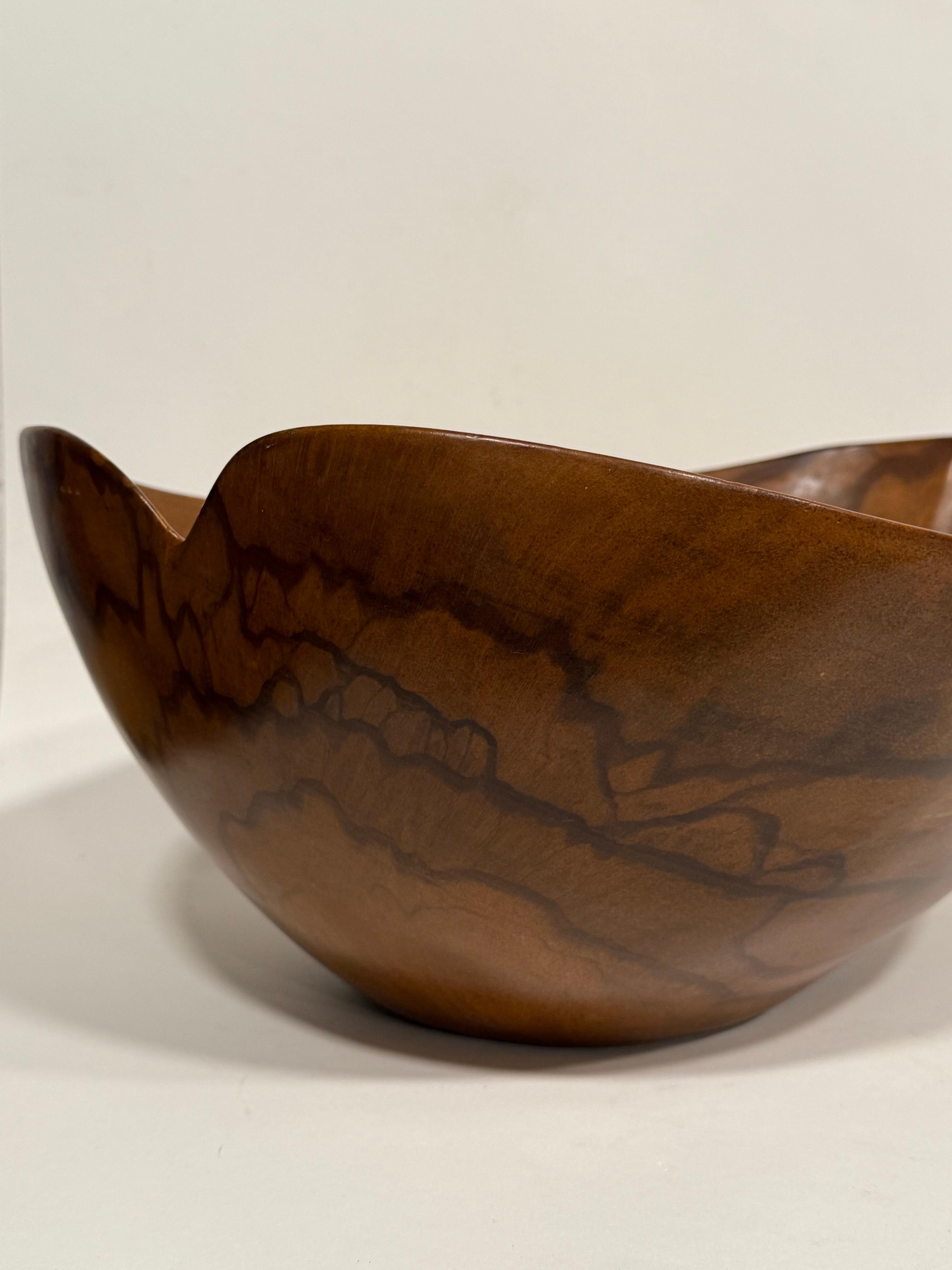 Ciotola monumentale in teak di David Auld, 1960 ca. in vendita 4