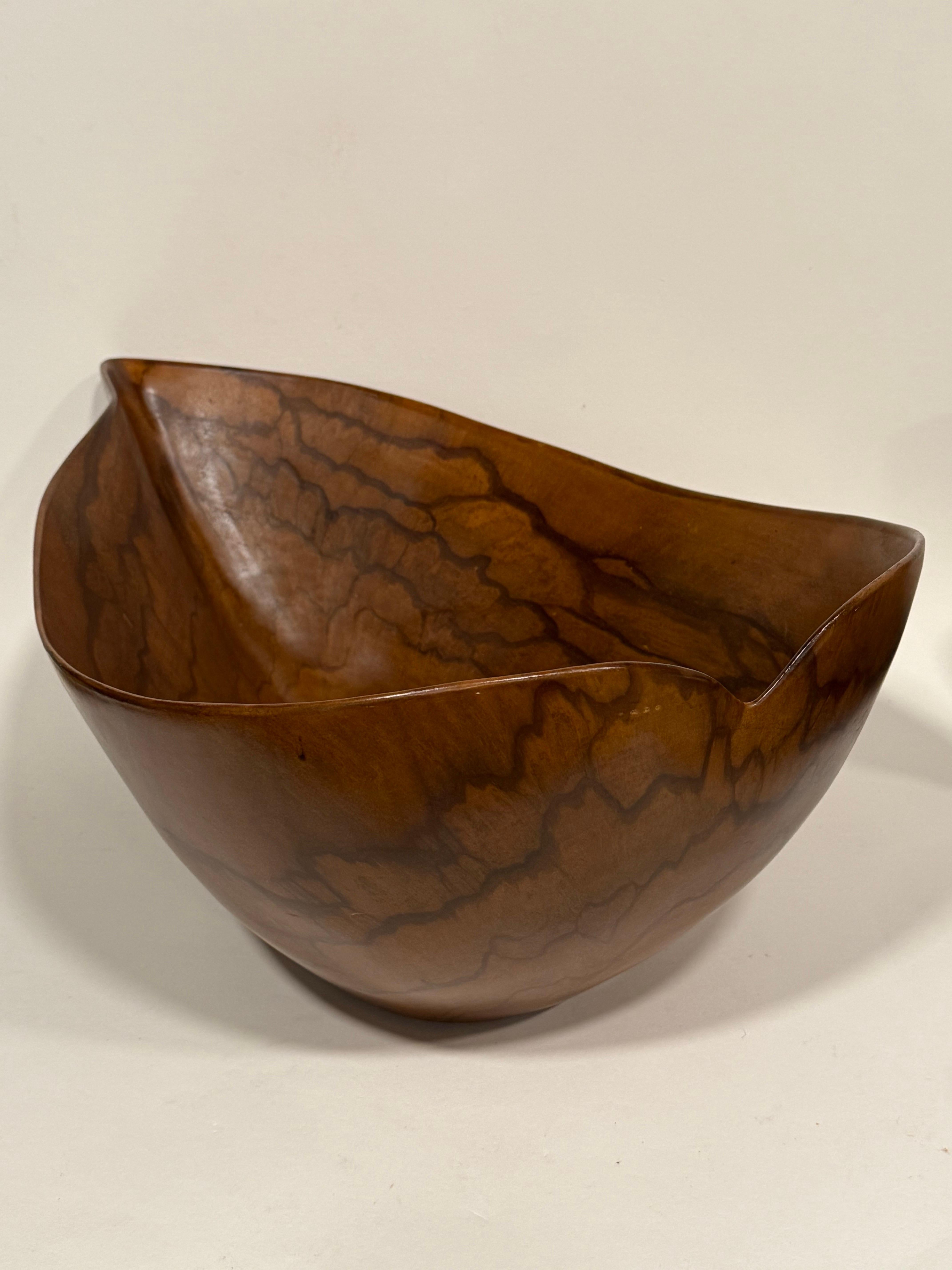Ciotola monumentale in teak di David Auld, 1960 ca. in vendita 7