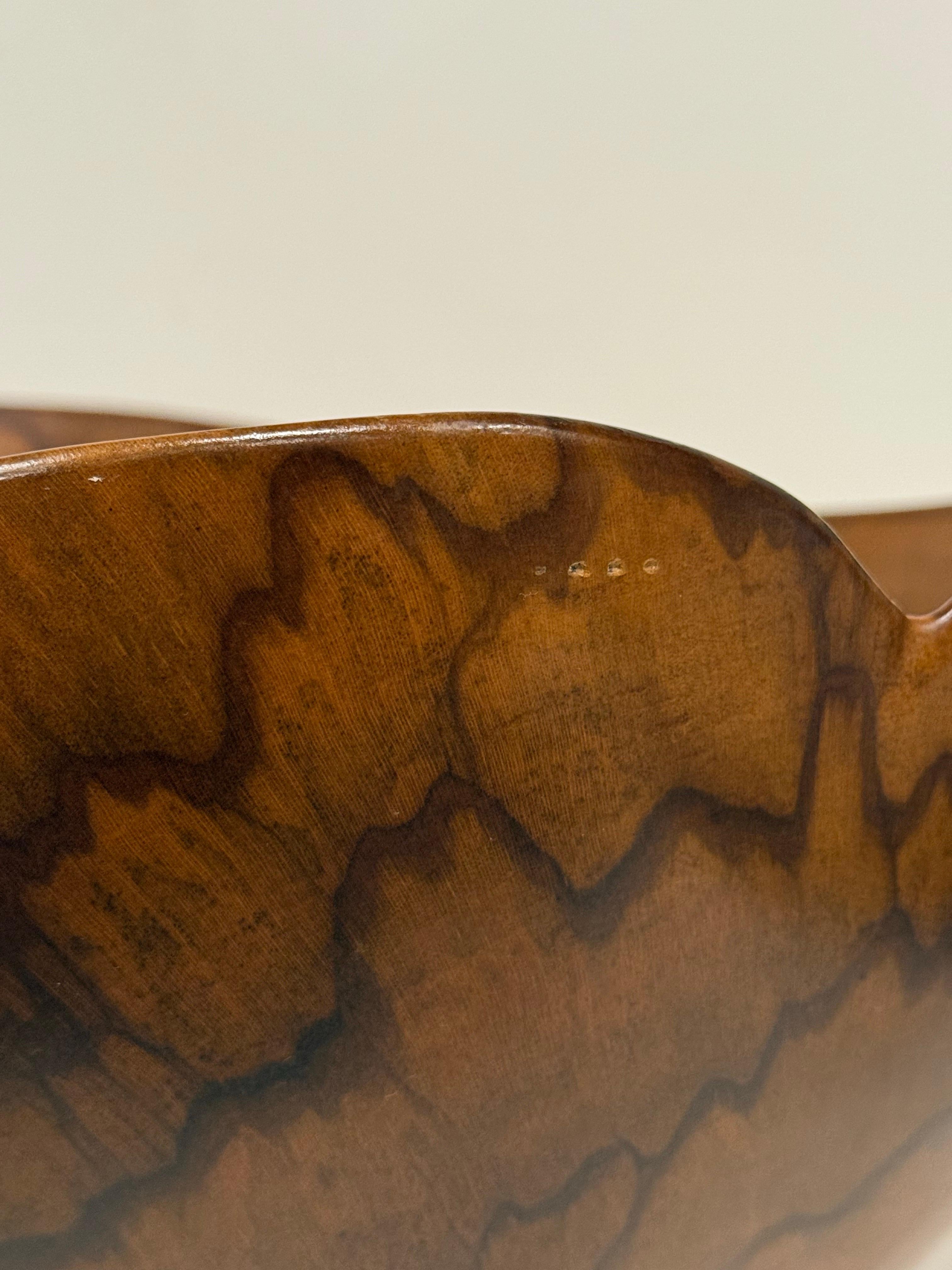 Ciotola monumentale in teak di David Auld, 1960 ca. in vendita 12