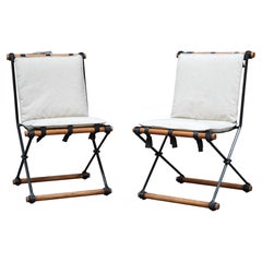 Pair of 1960s Patio Side Chairs by L.A. Landscape Architect Cleo Baldon