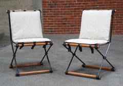 Pair of 1960s Patio Side Chairs by L.A. Landscape Architect Cleo Baldon