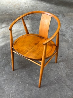 "Lena" Armchair Chair by Sven-Erik Fryklund Sweden c. 1950s