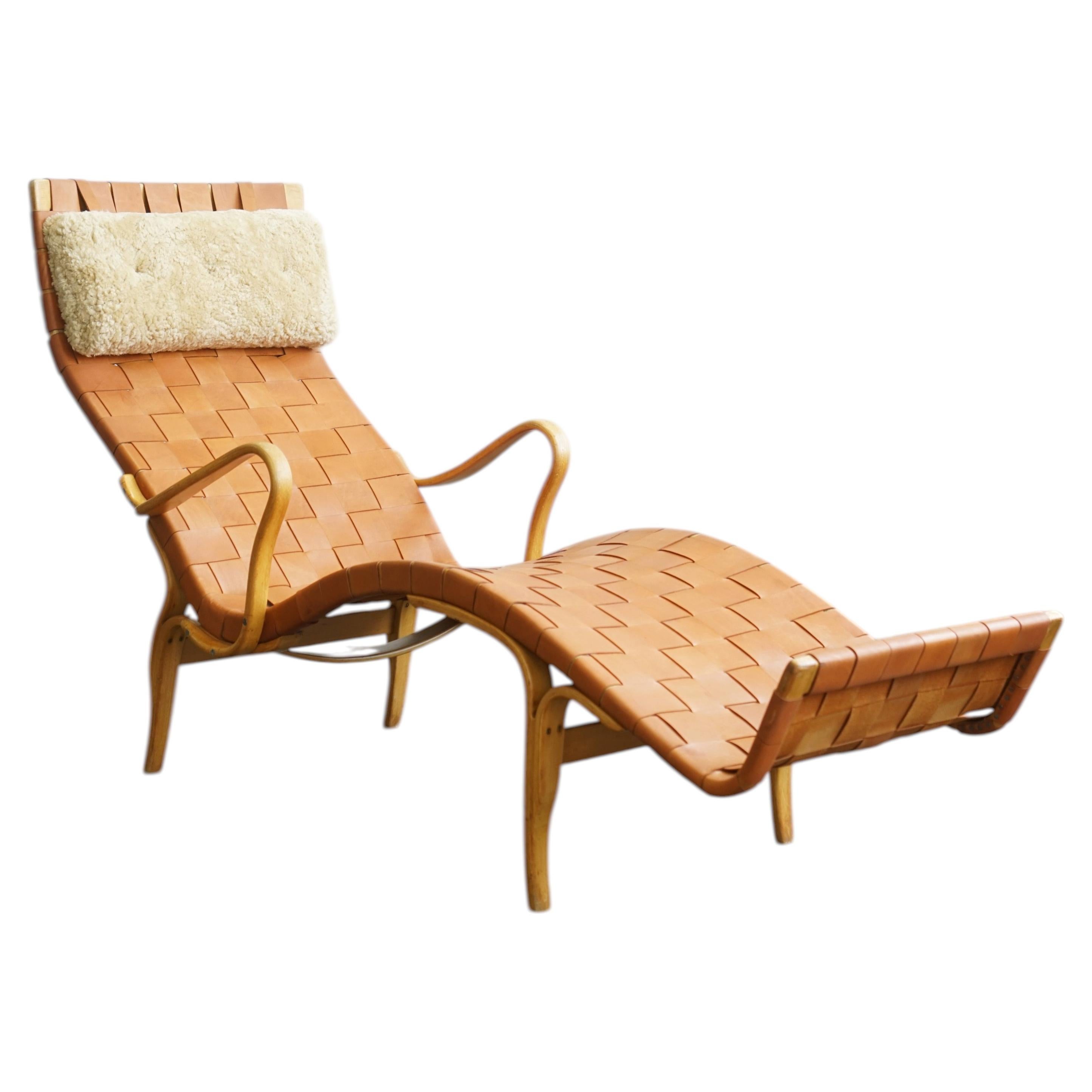 Poltrona "Pernilla 3" di Bruno Mathsson, in stile scandinavo in vendita